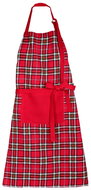 Forbyt Kitchen Christmas apron Kostka red 70 × 90 cm - Apron
