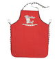 Forbyt Kuchyňská zástěra Master Chef červená 62 × 82 cm - Zástěra