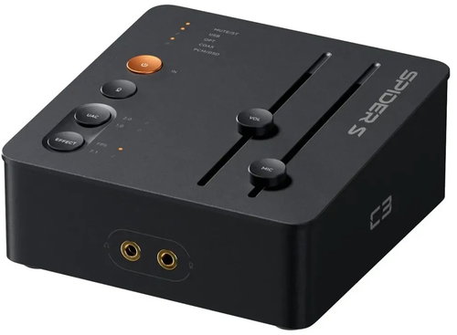 Fosi Audio C3 Black - External Sound Card  - Main image