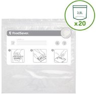 FoodSaver Vacuum Bags, ZIP 3,8l (20 pcs) - Vacuum Bags