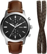 Fossil pánská dárková sada hodinek Townsman a náramku FS5967SET - Watch