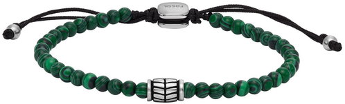 Fossil men's bracelet beaded malachite JF04415040 - Bracelet - Main image