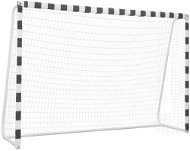 Shumee Futbalová bránka 300 × 200 × 90 cm kovová čierna a biela - Futbalová bránka