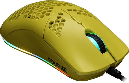 Fourze GM800 Gaming Mouse RGB Yellow - Gaming-Maus - Hauptbild