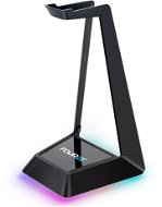 Fourze Ember – Headset Stand w/Qi, RGB - Stojan na slúchadlá
