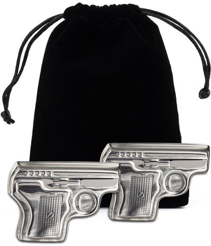 Froster Metal ice stones in the shape of a gun - Cooling Cubes - Main image