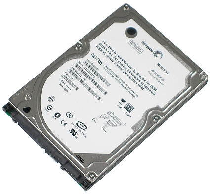 Seagate 2.5" Momentus 5400.4 160GB, SATA II NCQ, 8MB cache, 5400ot, PMR, ST9160827AS - Hard Drive - Main image