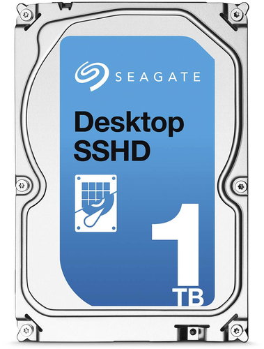 Seagate Desktop SSHD 1000 GB Main image Seagate Desktop SSHD 1000 GB - Hybrid Drive - Main image