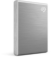 Seagate One Touch Portable SSD 500GB, Silver - External Hard Drive