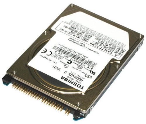 Toshiba 2.5" 120GB 4200ot 12ms 8MB 9.5mm MK1233GAS Main image Toshiba 2.5" 120GB 4200ot 12ms 8MB 9.5mm MK1233GAS - Hard Drive - Main image