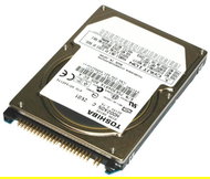 Toshiba 2.5" 120GB 5400ot 12ms 8MB 9.5mm MK1234GAX - Hard Drive