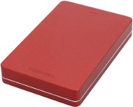 Toshiba Canvio ALU 2.5 &quot;500 GB rot - Externe Festplatte