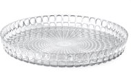 Fratelli Guzzini Round Tray Tiffany Transparent White - Tray