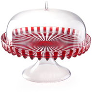 Fratelli Guzzini Dolce Vita Cake Stand with Lid, Diameter 31cm, Rosso - Cake Stand