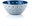 20cm LE MURRINE Bowl, Blue, White