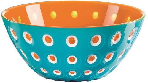 Fratelli Guzzini 20cm Bowl LE MURRINE, Blue, Orange - Small Bowl - Main image