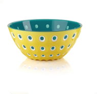 Fratelli Guzzini LE MURRINE Bowl 20cm, Yellow, White, Turquoise - Small Bowl