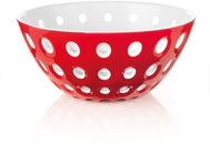 Fratelli Guzzini Bowl 25cm LE MURRINE, Red, White - Small Bowl
