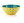 LE MURRINE Bowl 25cm, Yellow, White, Turquoise