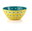 LE MURRINE Bowl 25cm, Yellow, White, Turquoise