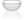 Bowl 25 cm VANITY (ISCC+), Clear
