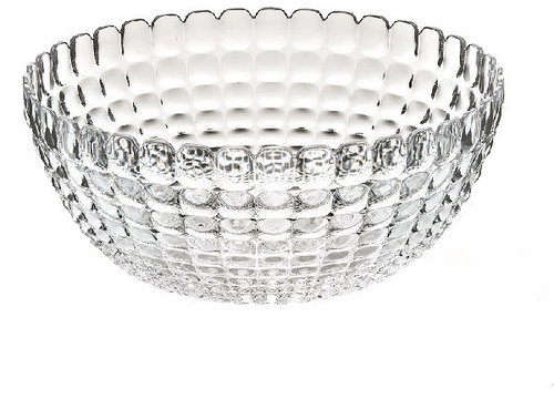 Fratelli Guzzini BOWL XL TIFFANY Transparent White - Small Bowl - Main image