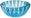 Bowl L 25cm DOLCEVITA (ISCC+), Turquoise