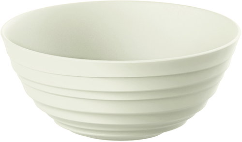 Fratelli Guzzini TIERRA M Bowl made from recycled plastic, White - Small Bowl - Main image