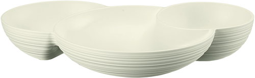 Fratelli Guzzini Snack Bowl Guzzini TIERRA, White - Small Bowl - Main image