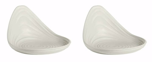 Fratelli Guzzini Appetiser Plates Guzzini TIERRA 2pcs, White - Small Bowl - Main image