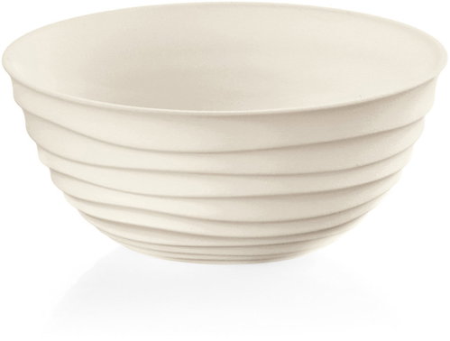 Fratelli Guzzini Bowl Guzzini TIERRA from 2 Recycled PET Bottles, White - Small Bowl - Main image