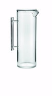 Fratelli Guzzini Icons Jug with Lid 110 (ISCC+), Clear - Carafe 