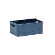 FORMA Skladací úložný box Joe 40, M, modrý - Úložný box