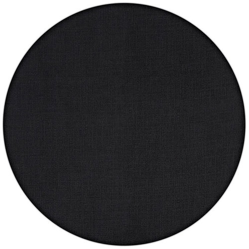Fratelli Guzzini Kulatá prostírka Fabric, černá - Placemat - Main image