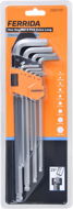 FERRIDA Hex Key Set Extra Long, 9pcs - Hex Key Set