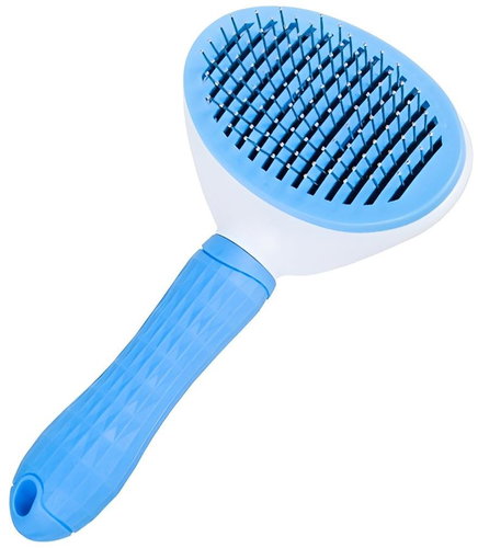 Verk 19338 Self-cleaning XL 19 cm blue - Dog Brush - Main image