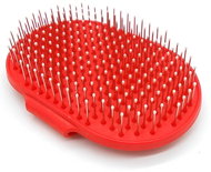 Verk 19340 Hand comb, red - Dog Brush