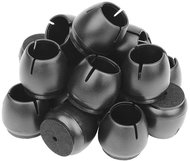 Verk 01853 Protective caps for furniture 12 - 16 mm 16 pcs black - Protective Cap