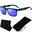 21149 Polarized sunglasses black and blue