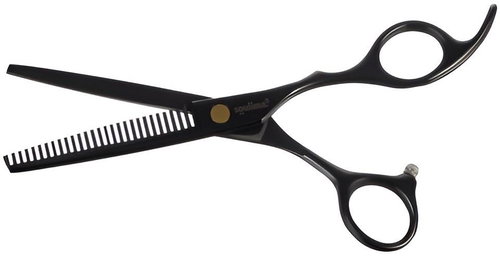 Soulima Profesionální efilační kadeřnické nůžky, 17,5 cm - Hairdressing Scissors - Main image