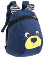 KIK Dětský batůžek medvídek - modrý - Children's Backpack