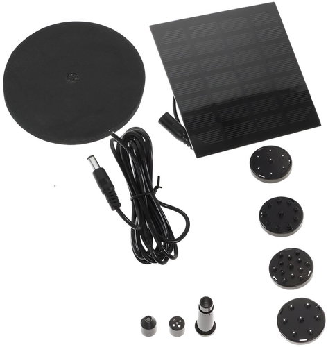AZAR Floating solar fountain 3 W, 160 l/h - Garden Fountain - Main image