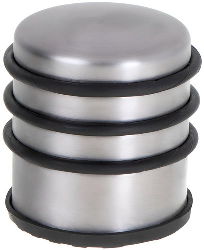 KIK KX4922 Door stop 1 kg, freestanding, stainless steel design - Doorstop - Main image