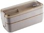 APT AG479I Svačinový box termo s příborem 750 ml béžový - Snack Box