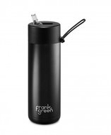 Frank Green Ceramic Black Straw Lid 595ml - Thermal Mug