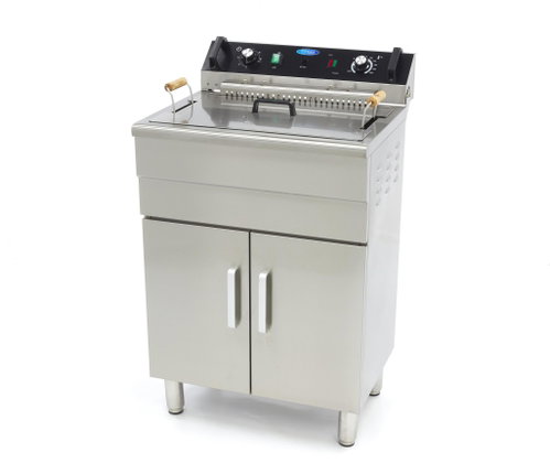 Maxima Fryer with drain cock and cabinet, 30 l - Deep Fat Fryer - Main image