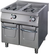 Maxima Premium Electric Double Fryer with Drain Tap 2 × 22 l - Deep Fat Fryer
