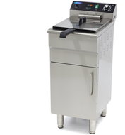 Maxima Fryer with drain tap, one large basket and 16 l cabinet - Deep Fat Fryer