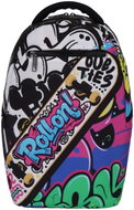 FUTUREDEAL RUKKY ART Skate, 20L - School Backpack