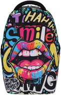 FUTUREDEAL RUKKY ART Smile, 20L - School Backpack